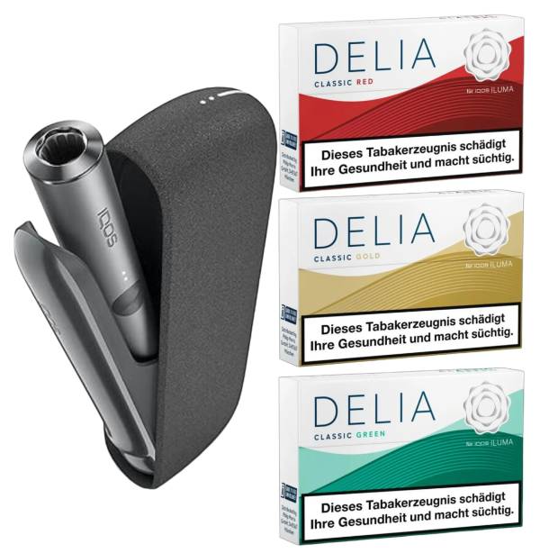 Delia Sticks mit Iqos Illuma
