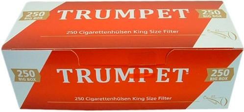 Trumpet Hülsen Filterhülsen Zigarettenhülsen Stopfhülsen 250 Stück