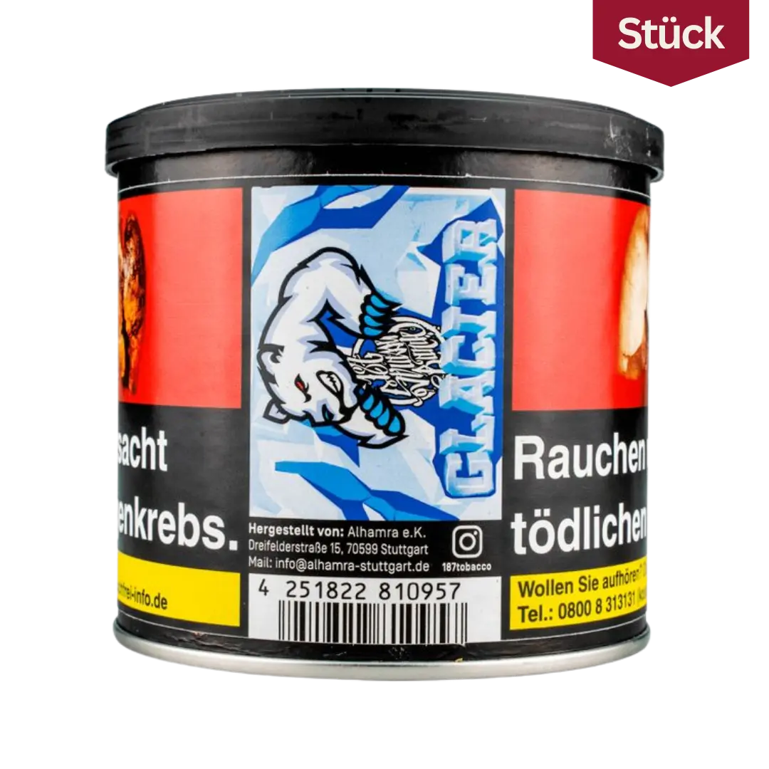 187 Tobacco Glacier Eisbonbon Tabak Shishatabak 200g