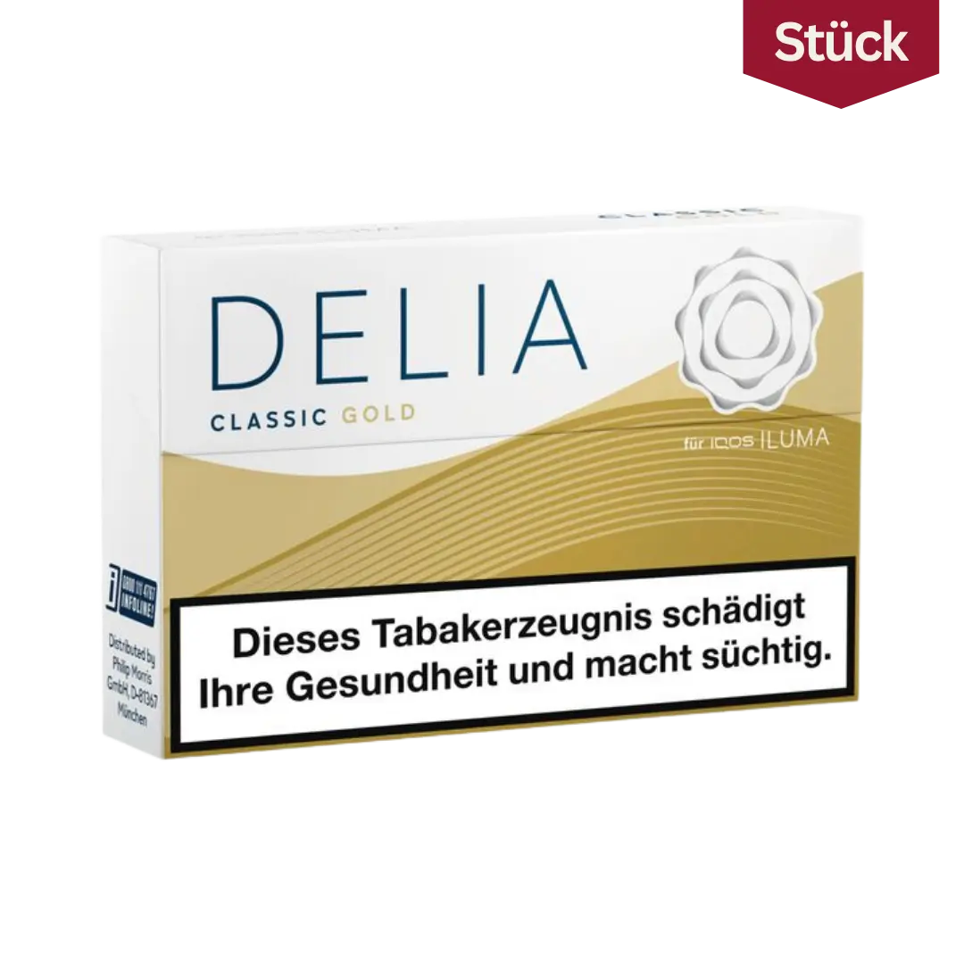 IQOS Delia Tabaksticks Classic Gold IQOS Delia Tabaksticks Classic Gold