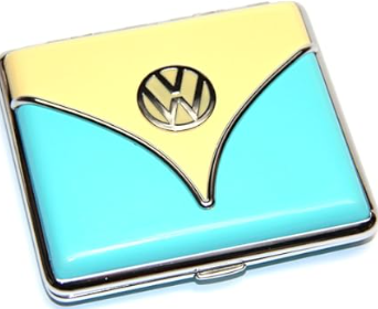 VW Volkswagen Etui Samba Blau Gelb