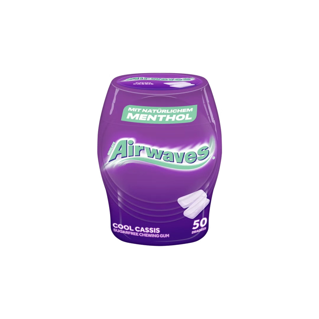 Wrigley's Airwaves Cool Cassis ohne Zucker Dose (12x50 Stück)