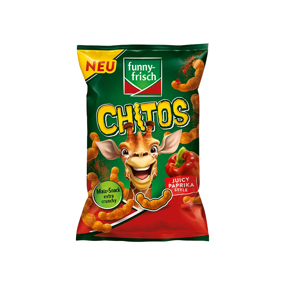 Funny-Frisch Chitos Juicy Paprika Style (16x80g)