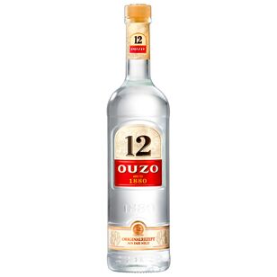 Ouzo 12 Griechischer Anisschnaps 38% 0,7L