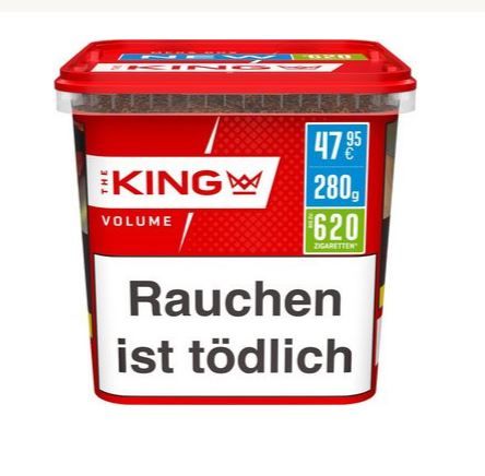 King Red Tabak Volumentabak Eimer (280g)